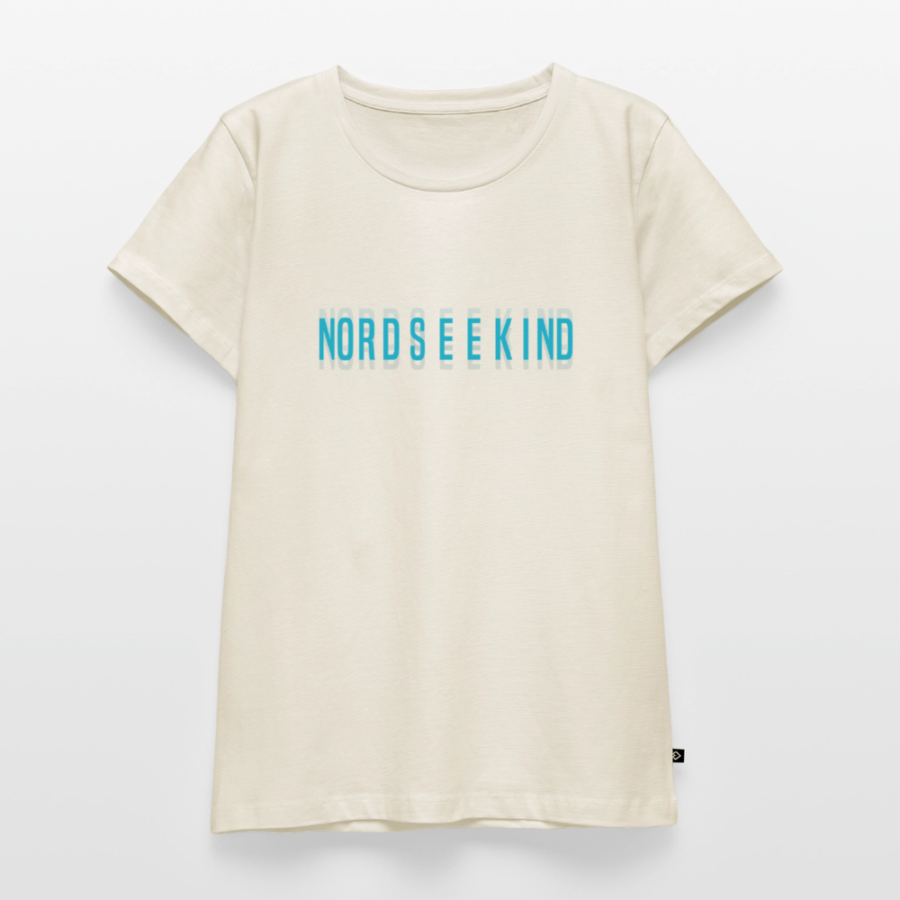 Nordseekind Damen Premium T-Shirt - Naturweiß