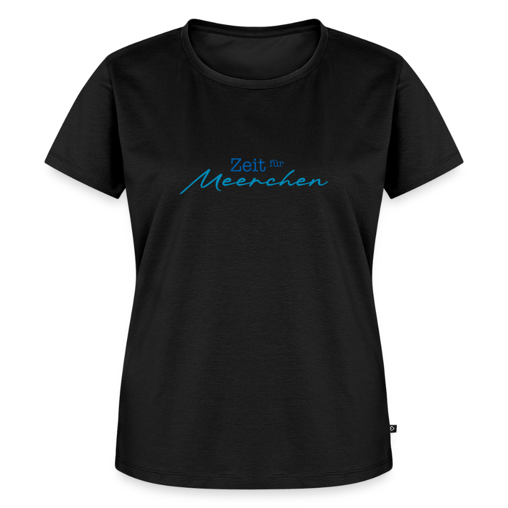 Damen Premium T-Shirt - Zeit für Meerchen - Schwarz