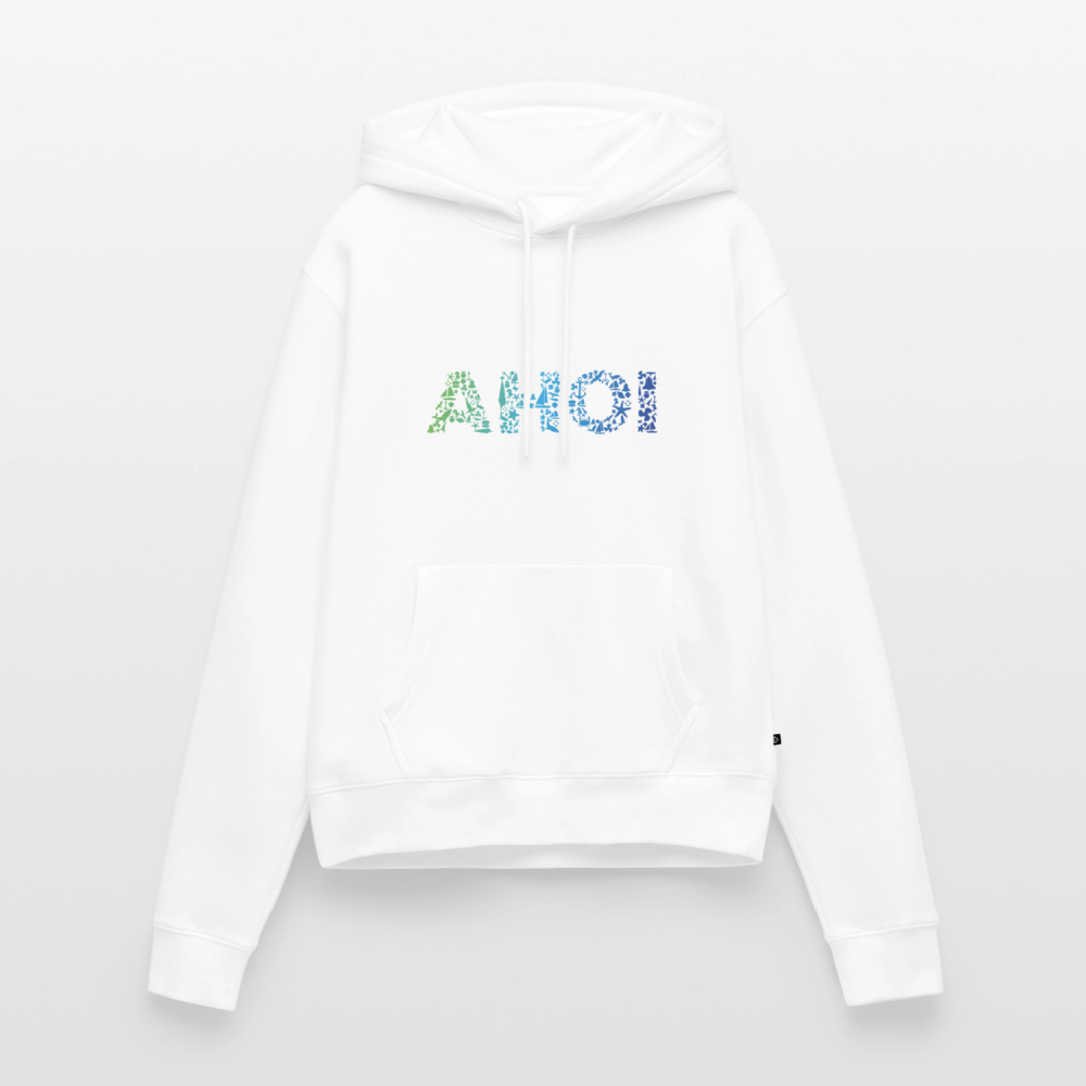 Damen Premium Hoodie - Ahoi doodles - Weiß