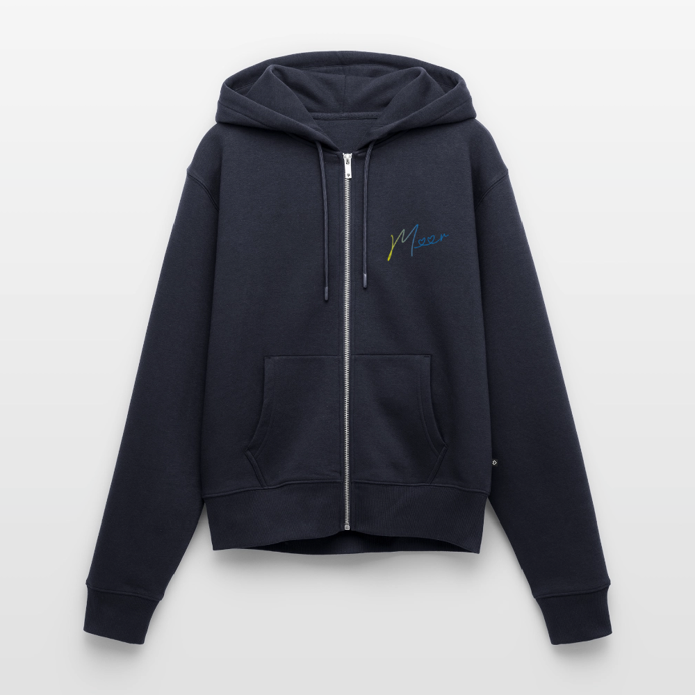 Frauen Premium Kapuzenjacke - Meer - Navy