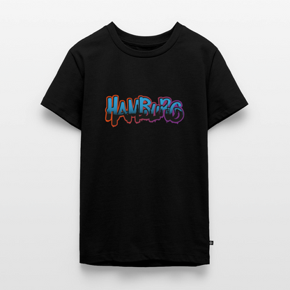Teenager Premium T-Shirt - Hamburg - Schwarz