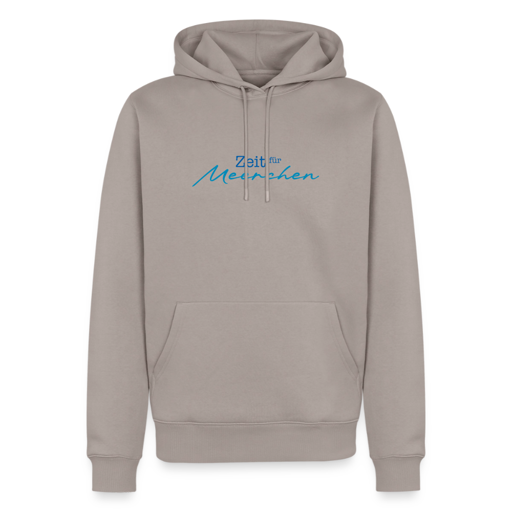 Herren Premium Hoodie - Zeit für Meerchen - Taupe