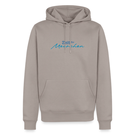 Herren Premium Hoodie - Zeit für Meerchen - Taupe