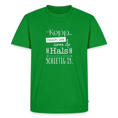 Herren Premium Bio T-Shirt - Kopp hooch - Grün