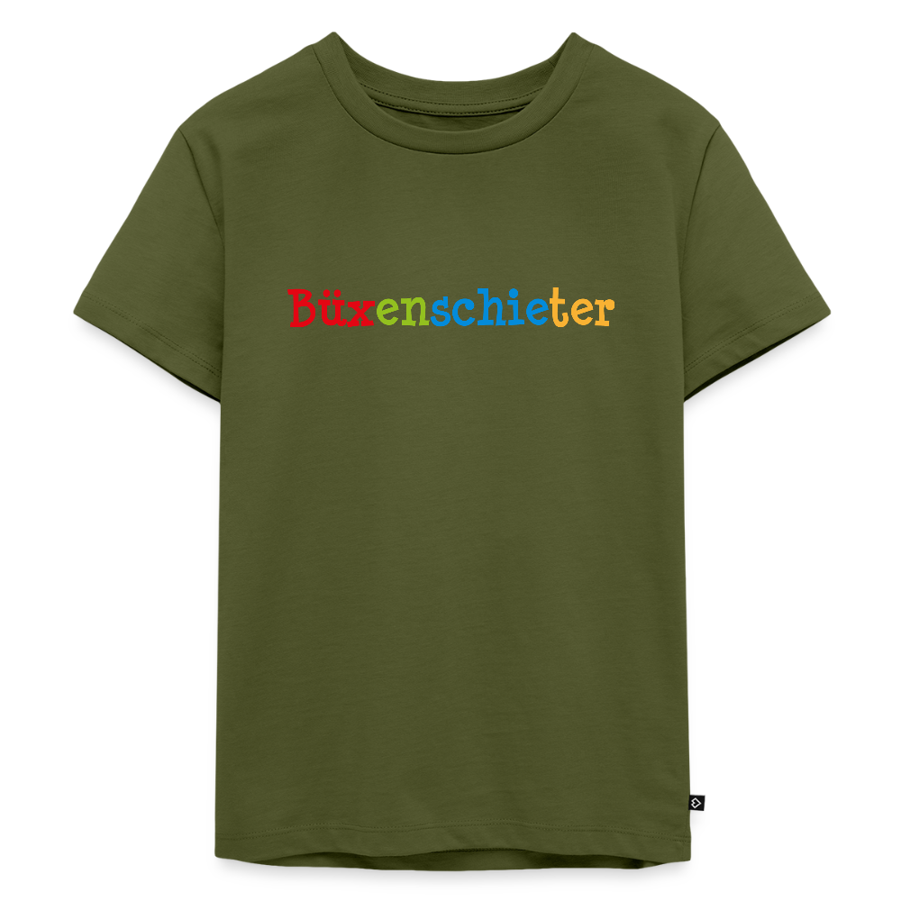 Kinder Premium T-Shirt - Büxenschieter - Khaki