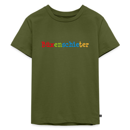 Kinder Premium T-Shirt - Büxenschieter - Khaki
