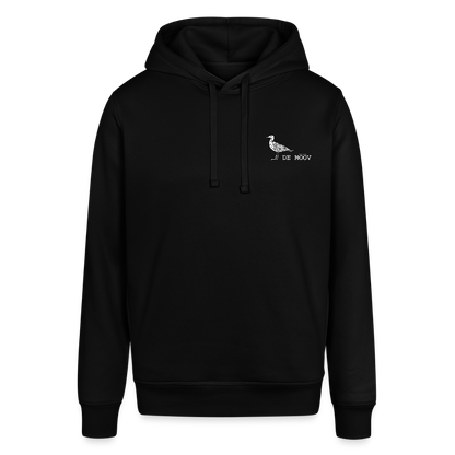 Unisex Bio-Hoodi - de Mööv (weiss) - Schwarz
