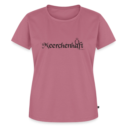 Meerchenhaft Damen Premium T-Shirt im nordischen Stil - Mauve