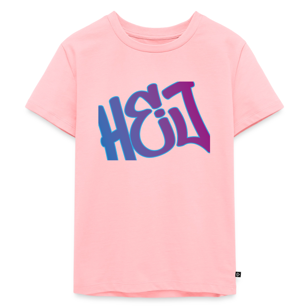 Kinder Premium T-Shirt "Hej" - Rosa