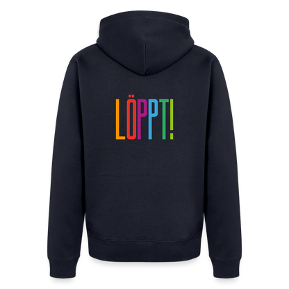 Herren Premium Kapuzenjacke - Löppt! - Navy