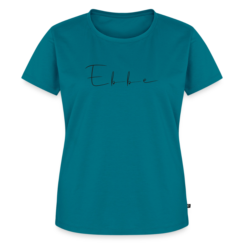 Ebbe - Damen Premium Bio T-Shirt - Petrol