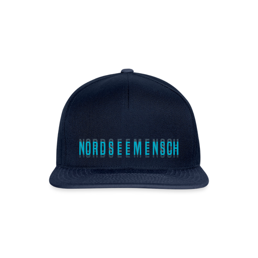 Nordseemensch - Snapback Cap - Navy/Navy
