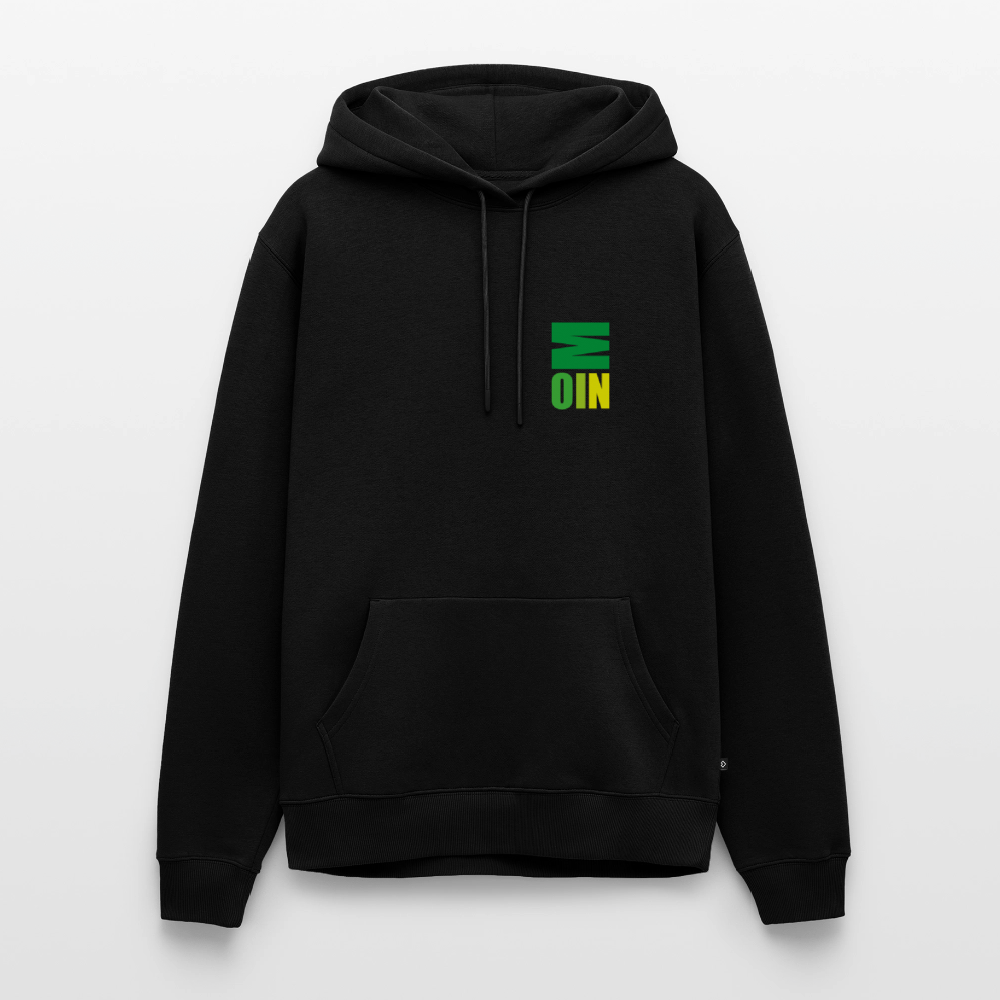 Herren Premium Hoodie - Moin - Schwarz