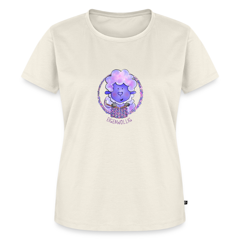 Frauen Premium T-Shirt - Eigenwollig - Naturweiß