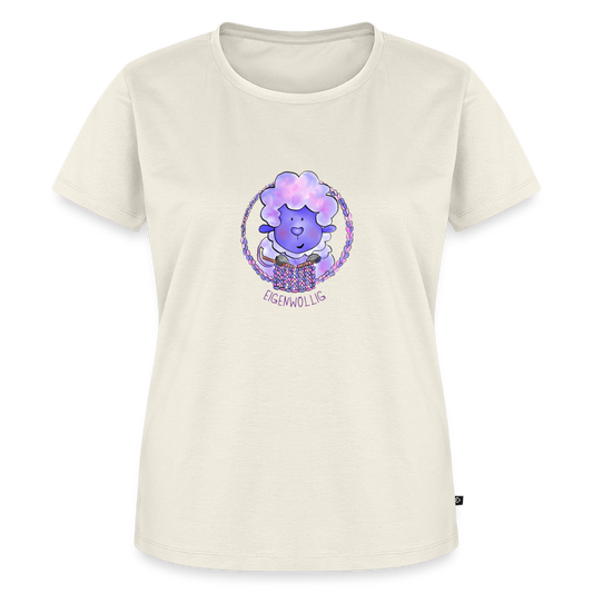 Frauen Premium T-Shirt - Eigenwollig - Naturweiß