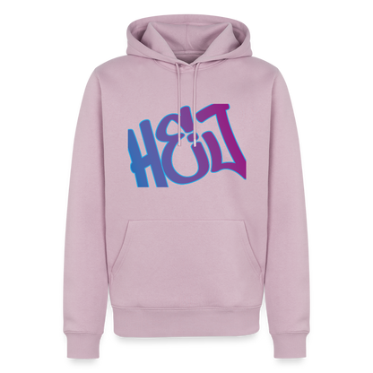 Herren Premium Hoodie - Hej - Altrosa