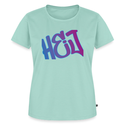 Damen Premium Bio T-Shirt - Hej - Mint 