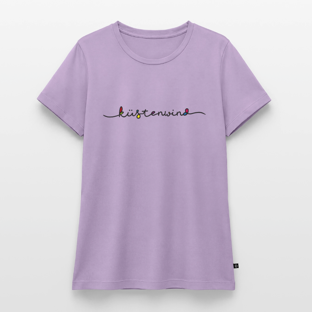 Küstenwind - Damen Premium Bio T-Shirt - Lavendel