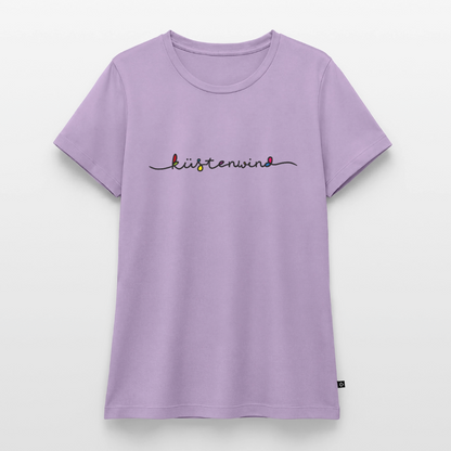 Küstenwind - Damen Premium Bio T-Shirt - Lavendel