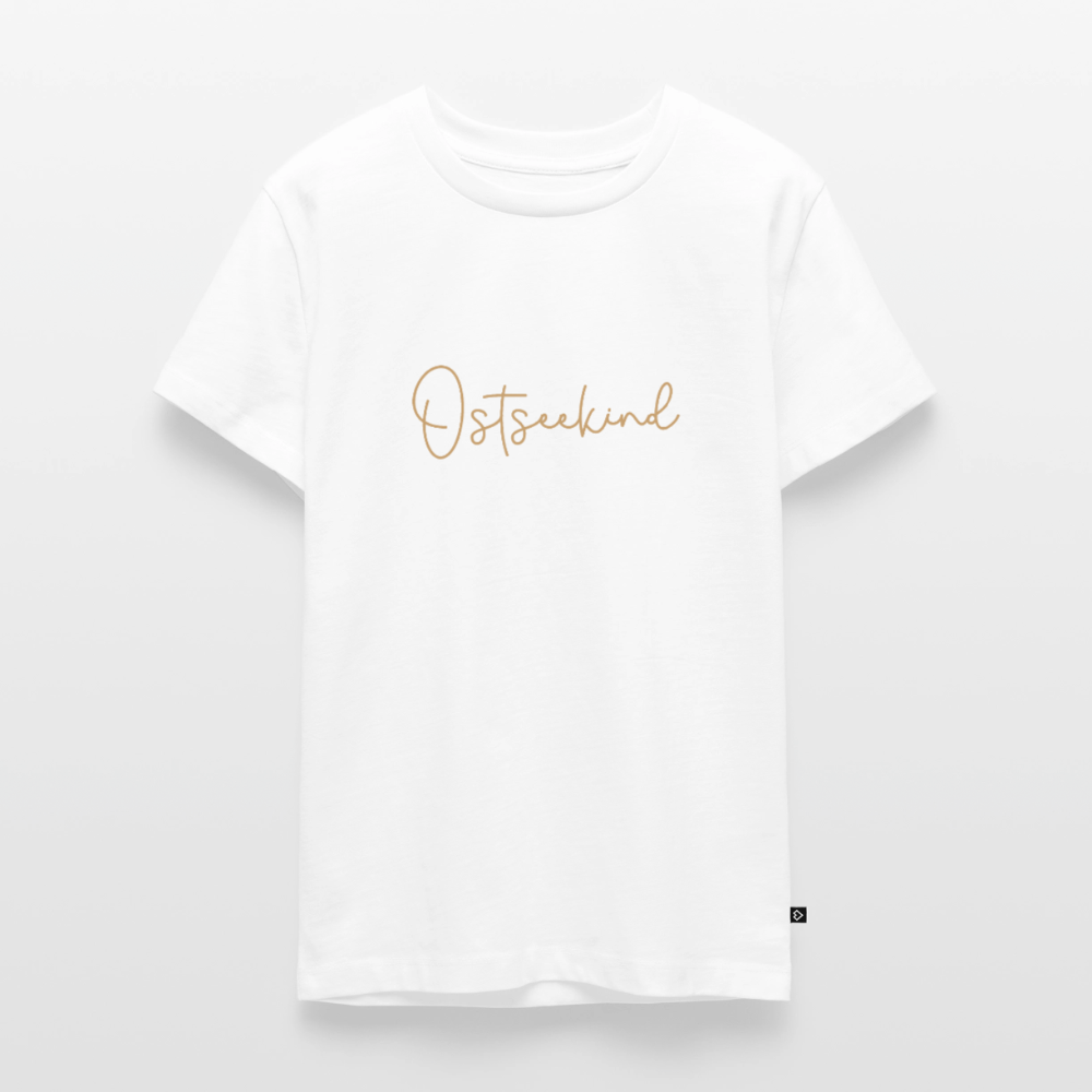 Teenager Premium T-Shirt "Ostseekind" - Weiß