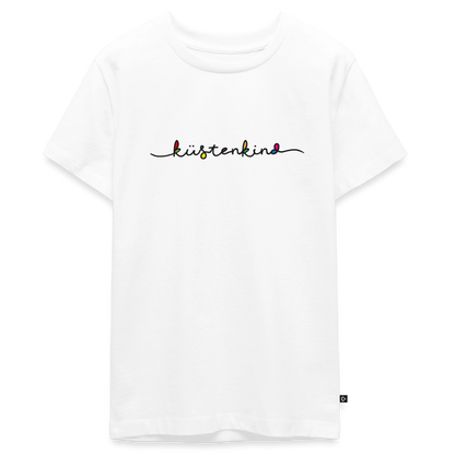 Teenager Premium T-Shirt "Küstenkind" - Weiß