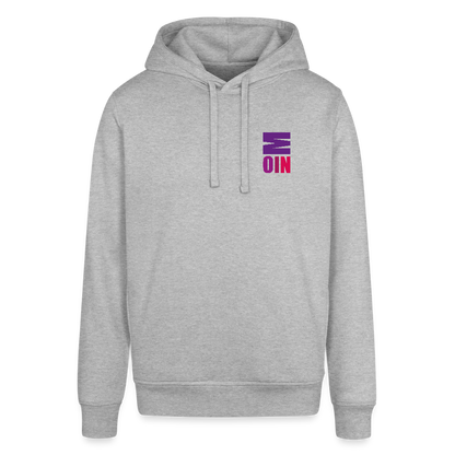 Unisex Bio-Hoodie - Moin - Grau meliert