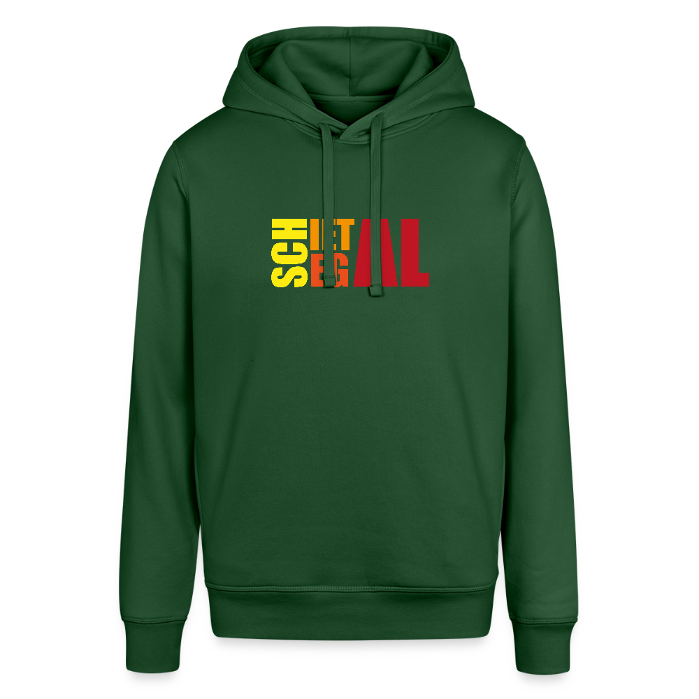 Unisex Bio-Hoodie - Schietegal - Flaschengrün