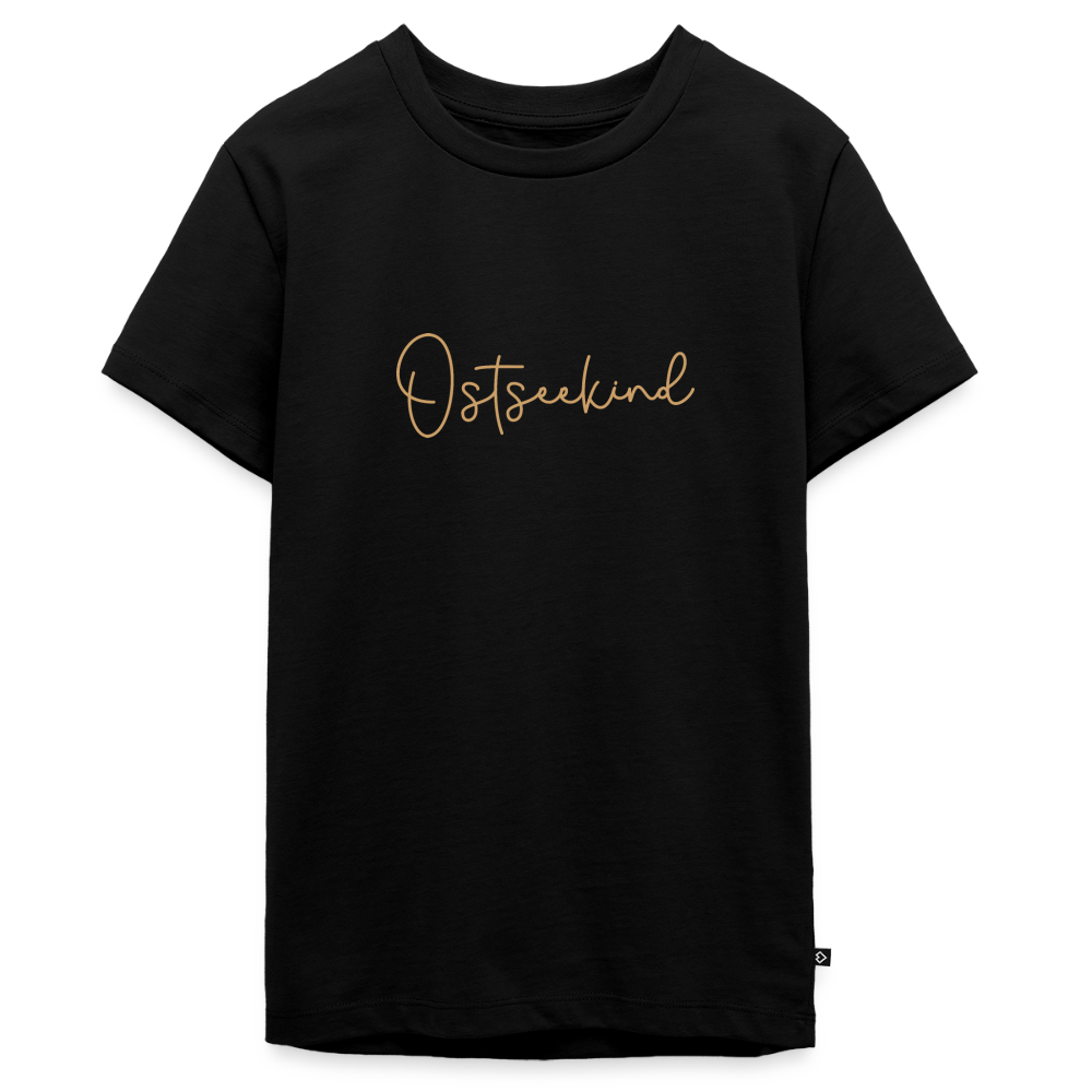 Teenager Premium T-Shirt "Ostseekind" - Schwarz