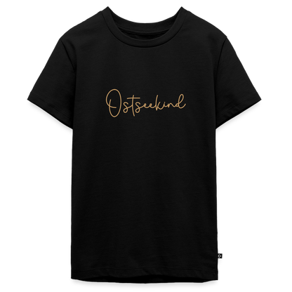 Teenager Premium T-Shirt "Ostseekind" - Schwarz