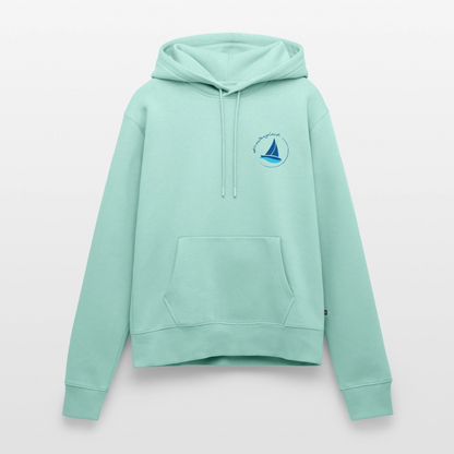 Damen Premium Hoodie - Küstenglück - Mint 