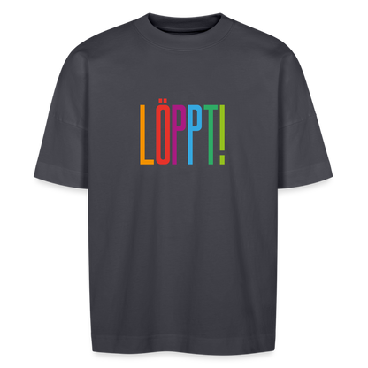 Unisex Oversize Bio-T-Shirt - Löppt! - Indigoblau