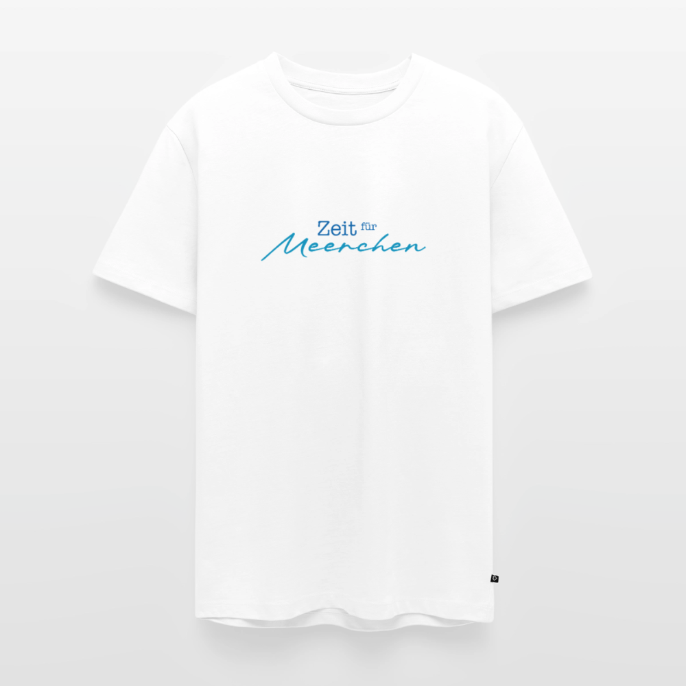 Herren Premium T-Shirt - Zeit für Meerchen - Weiß