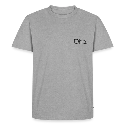 Oha Männer Premium T-Shirt - Grau meliert