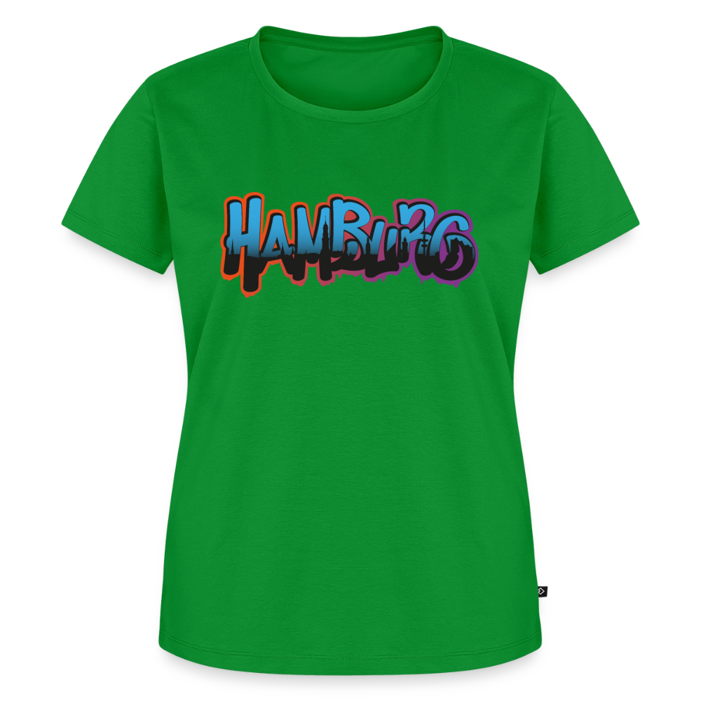 Damen Premium Bio T-Shirt - Hamburg - Grün