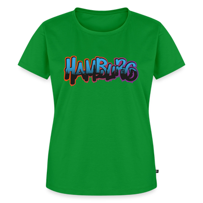 Damen Premium Bio T-Shirt - Hamburg - Grün