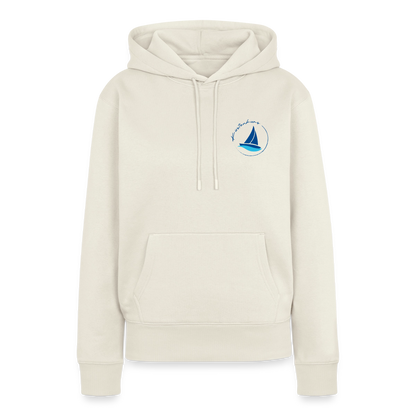 Küstenkurs - Damen Premium Hoodie - Naturweiß