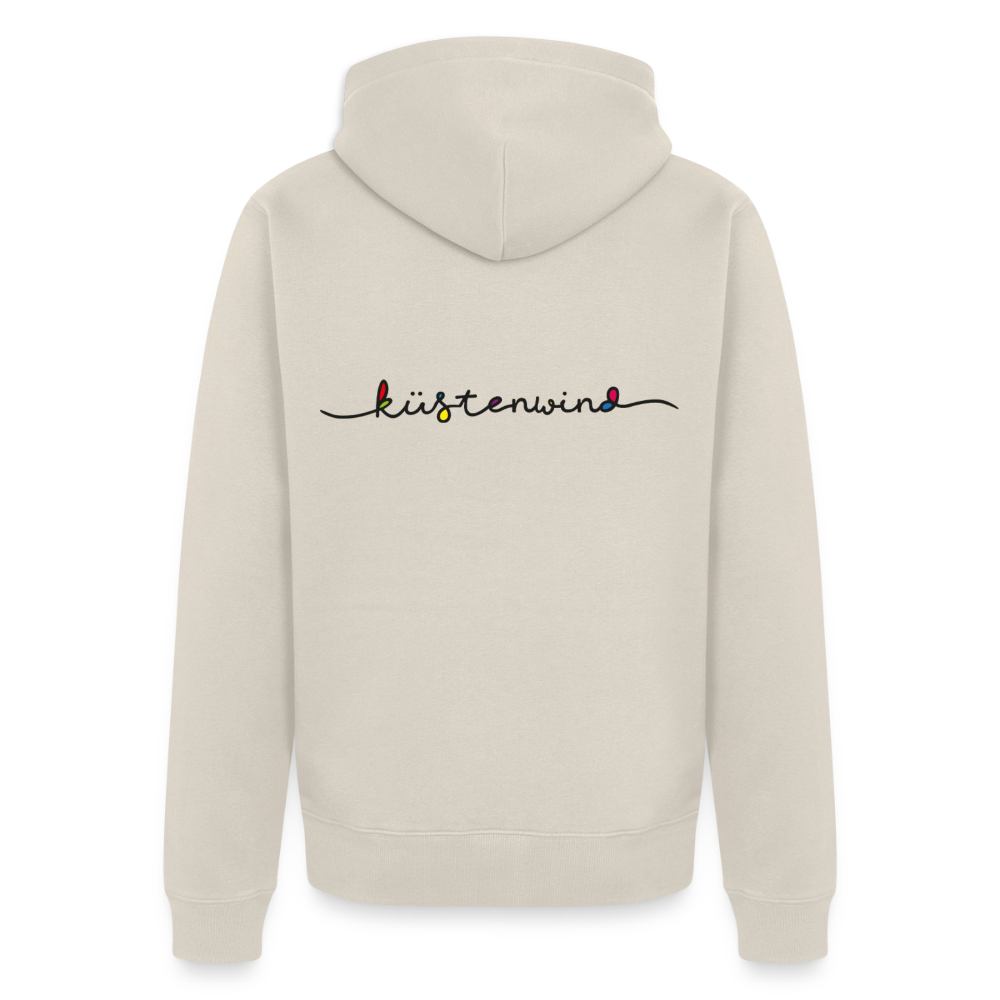 Küstenwind - Herren Premium Kapuzenjacke - Beige