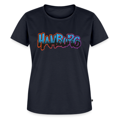 Damen Premium Bio T-Shirt - Hamburg - Navy