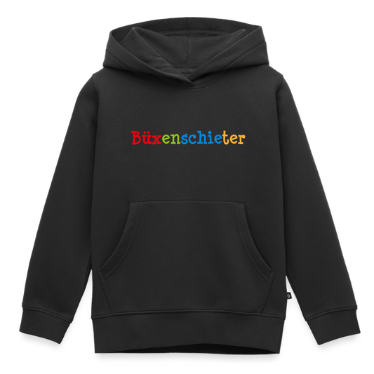 Kinder/Teenager Premium Hoodie "Büxenschieter" - Schwarz