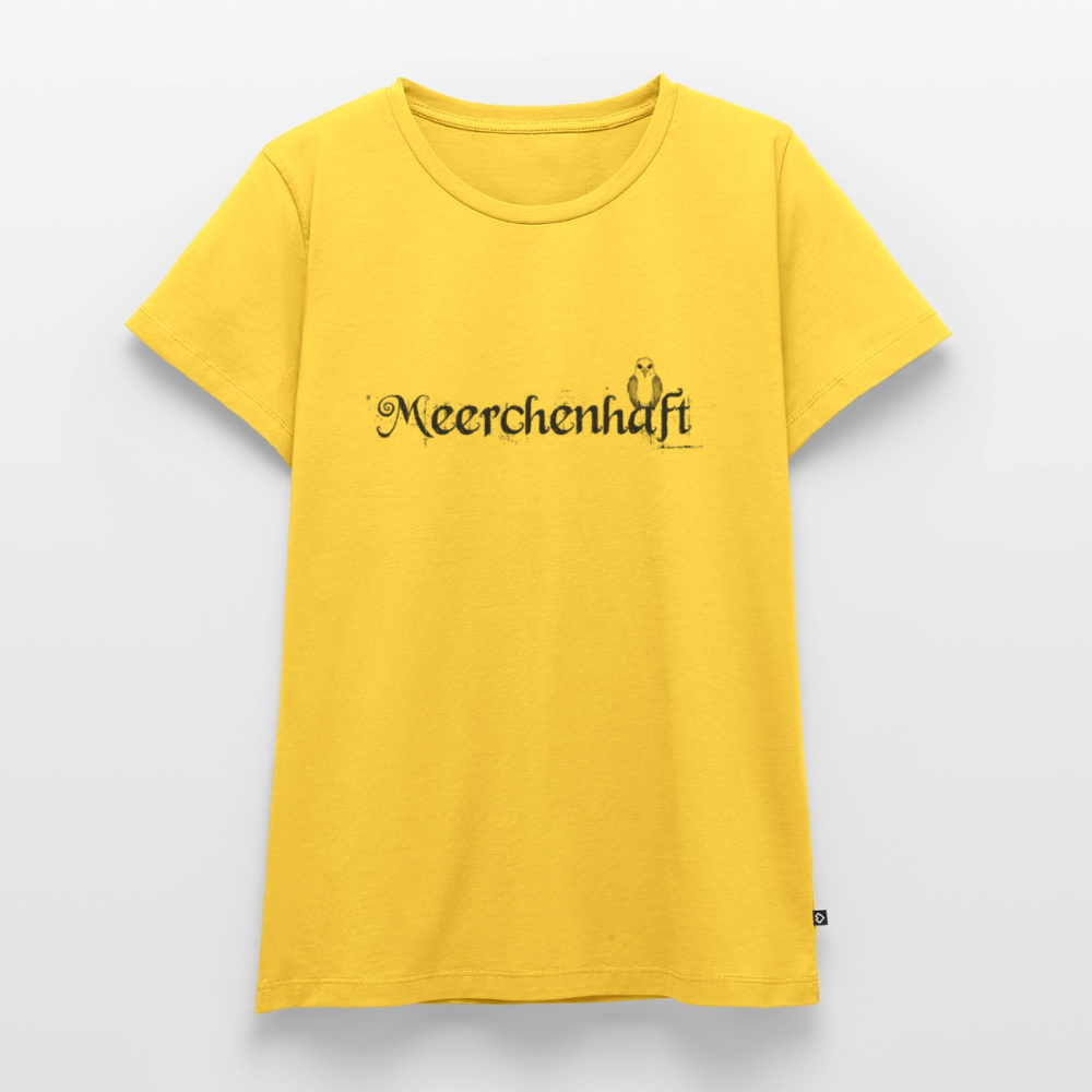 Meerchenhaft Damen Premium T-Shirt im nordischen Stil - Sonnengelb