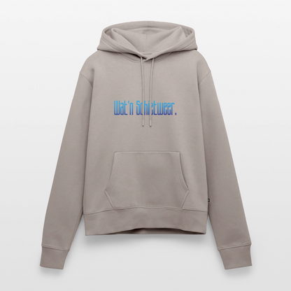 Damen Premium Hoodie - wat'n Schietweer - Taupe