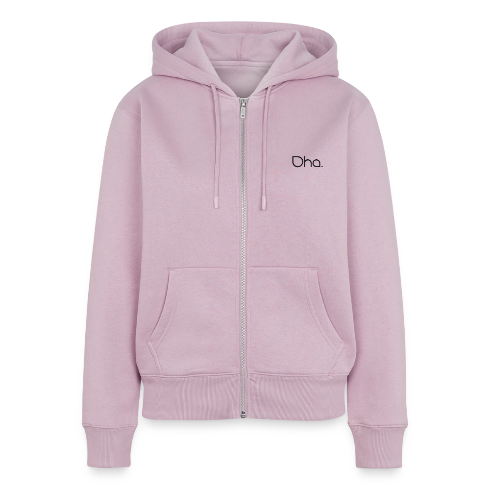 Oha Damen Premium Kapuzenjacke - Altrosa