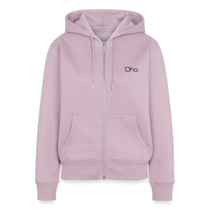 Oha Damen Premium Kapuzenjacke - Altrosa