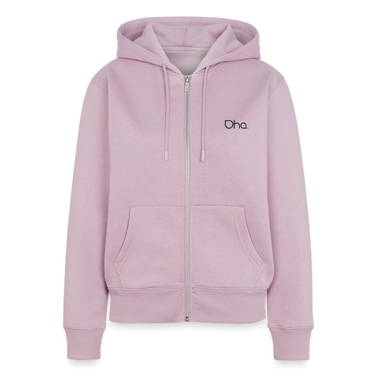 Oha Damen Premium Kapuzenjacke - Altrosa