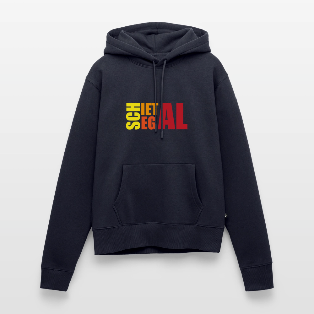 Damen Premium Hoodie - Schietegal - Navy