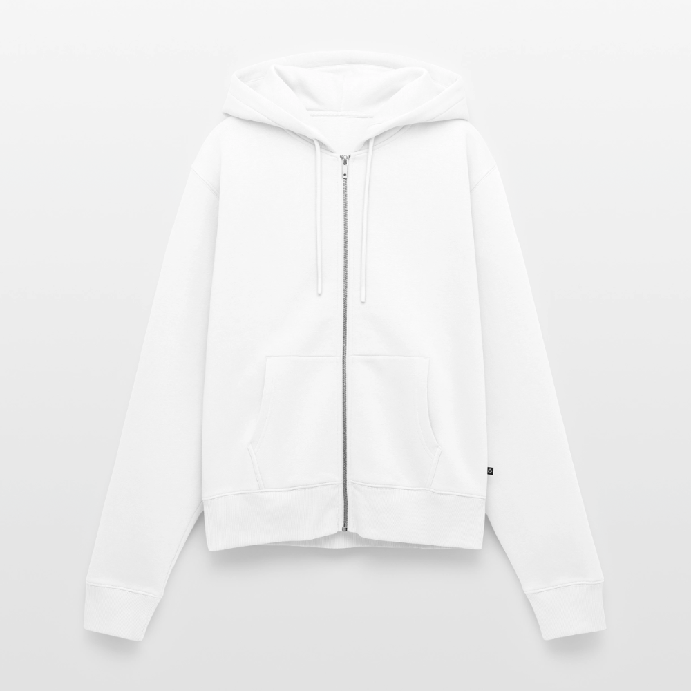 Küstenwind - Damen Premium Kapuzenjacke - Weiß