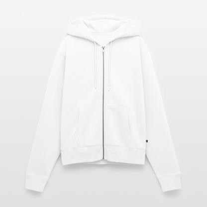 Küstenwind - Damen Premium Kapuzenjacke - Weiß