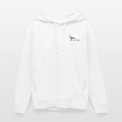 Unisex Bio-Hoodie - de Mööv - Weiß