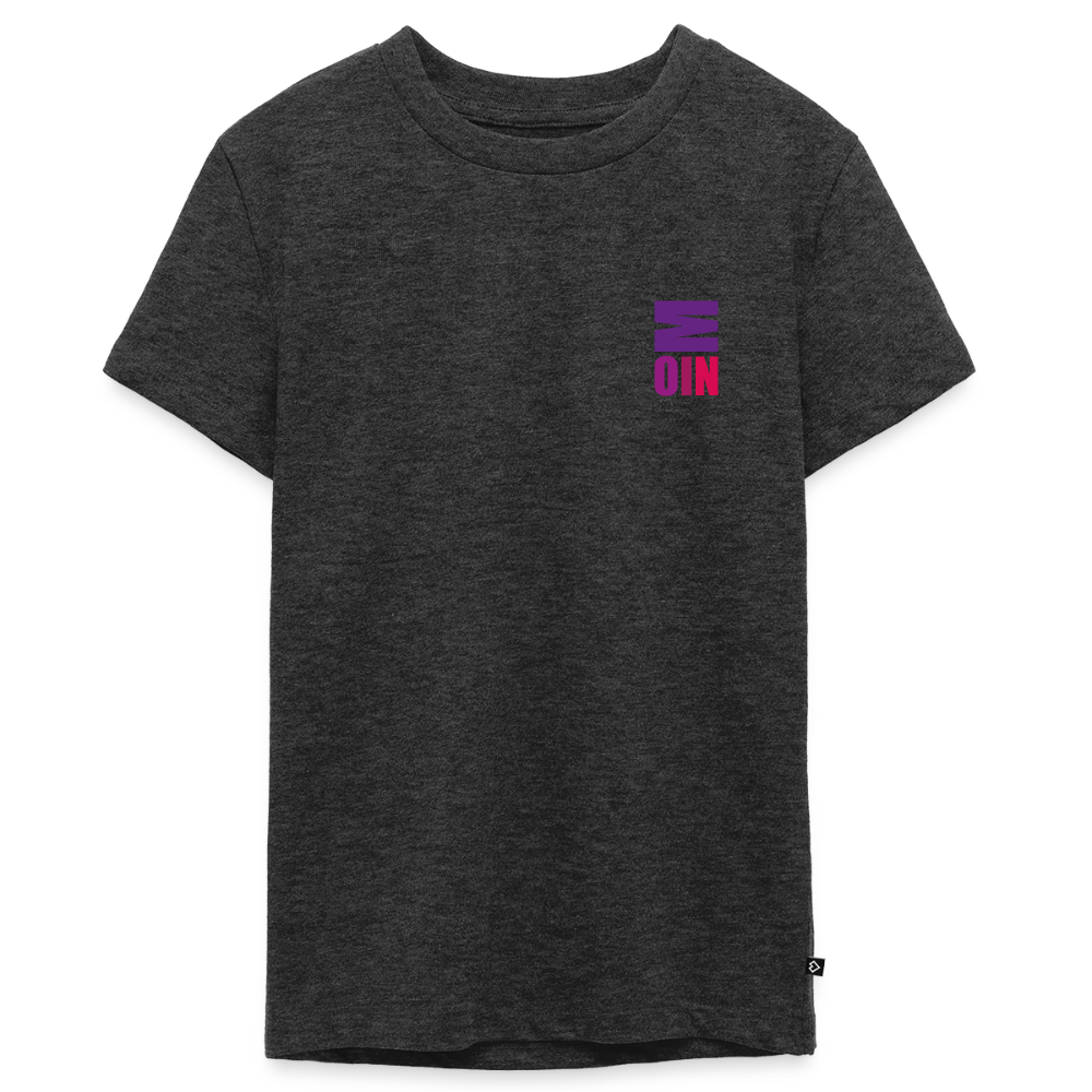 Teenager Premium T-Shirt "Moin" - Anthrazit meliert