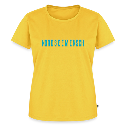 Nordseemensch - Damen Premium T-Shirt - Sonnengelb